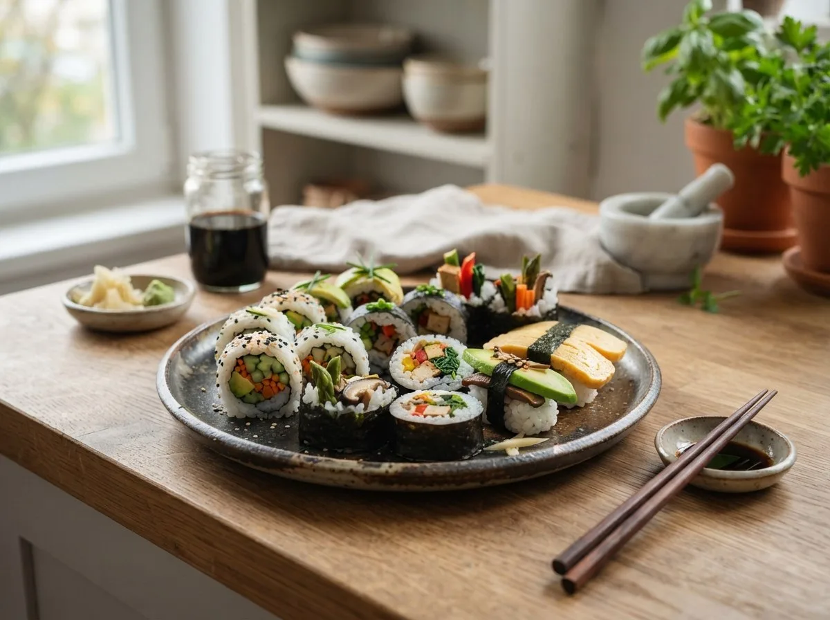 Sushi vegetariano